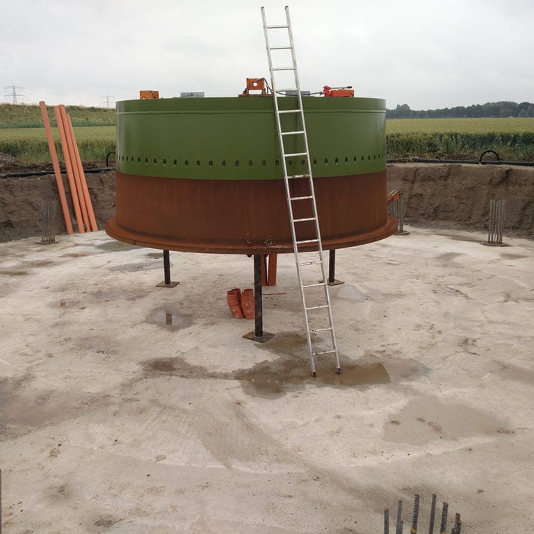 fundering windpark Kilwind